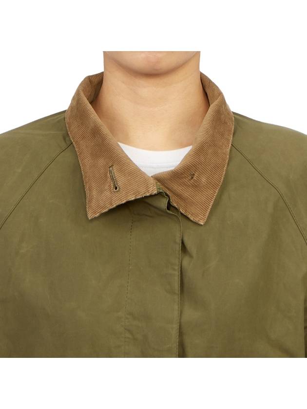 Crowdon Showerproof Jacket Green - BARBOUR - BALAAN 11