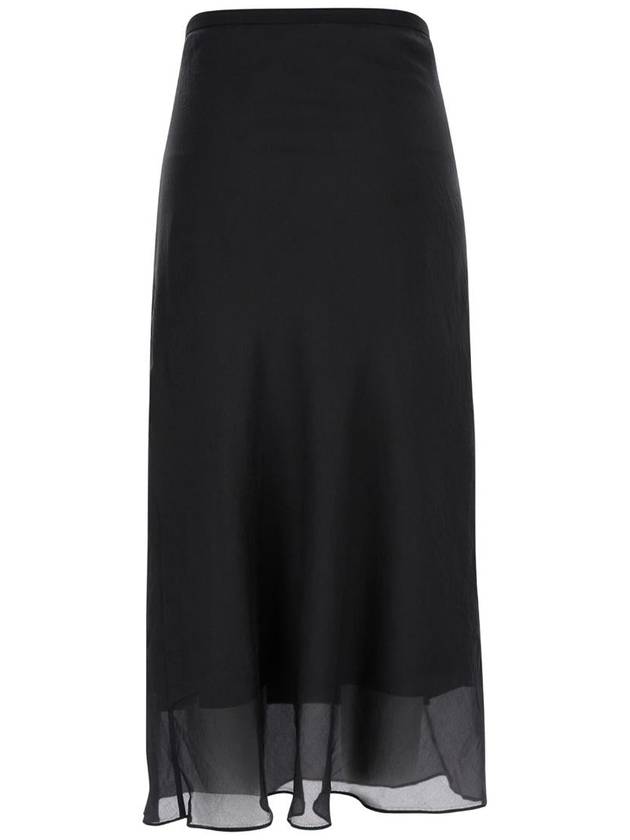 Layered Satin Skirt - DUNST - BALAAN 2