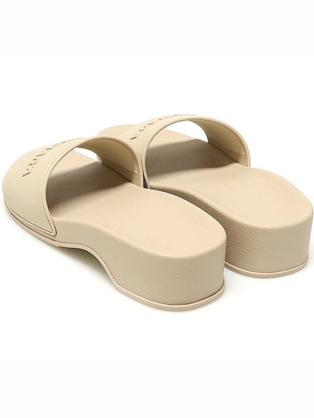 Balenciaga 707094 Sand Beige Rubber Pool Clog Slides Women s Sandals 38 - BALENCIAGA - BALAAN 5