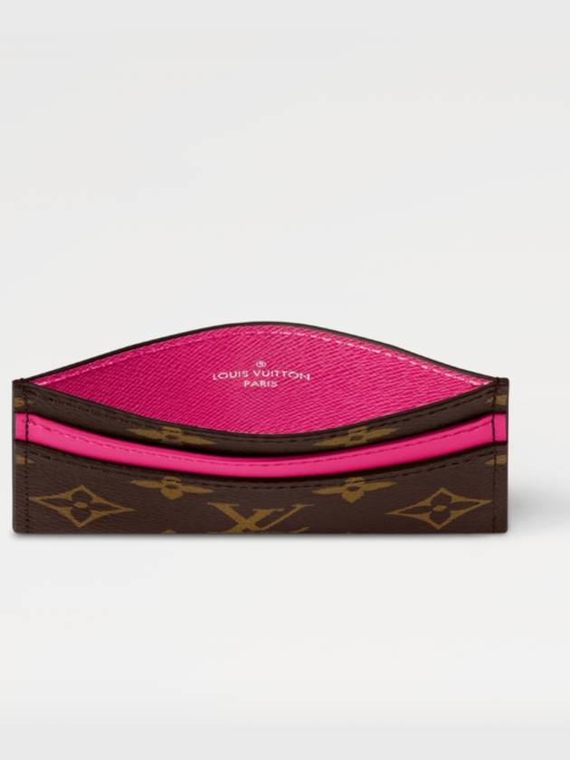 Card Wallet Double Holder Monogram Pondicherry Pink M12841 - LOUIS VUITTON - BALAAN 3