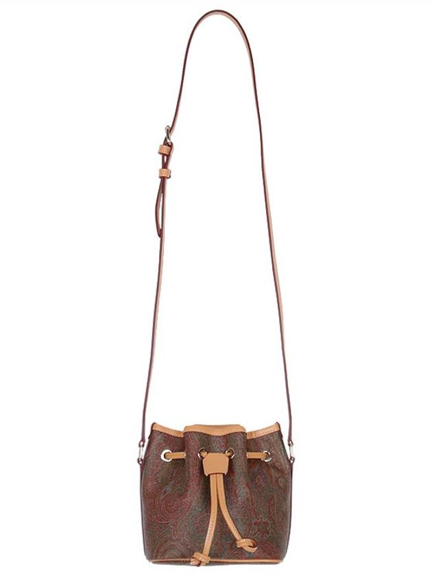 Paisley Strap Mini Bucket Bag Brown - ETRO - BALAAN 4