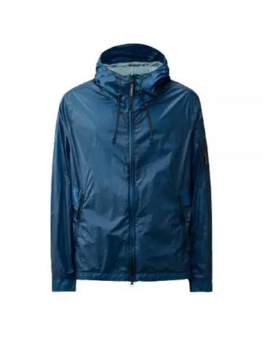 Lens Detail Hooded Jacket Blue - CP COMPANY - BALAAN 1