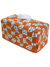 Clover Checkbird Tissue Orange - UNALLOYED - BALAAN 2