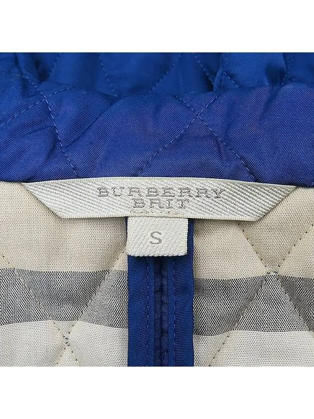 3696268 Blue color quilted women s jacket - BURBERRY - BALAAN 4