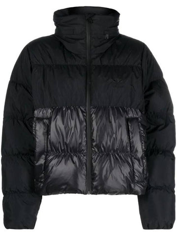 Originals Regen Cropped Padded Jacket Black - ADIDAS - BALAAN 1