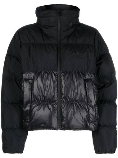 Originals Regen Cropped Padded Jacket Black - ADIDAS - BALAAN 1