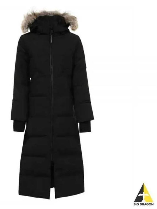 Mystique Long Padding Parka Black - CANADA GOOSE - BALAAN 2