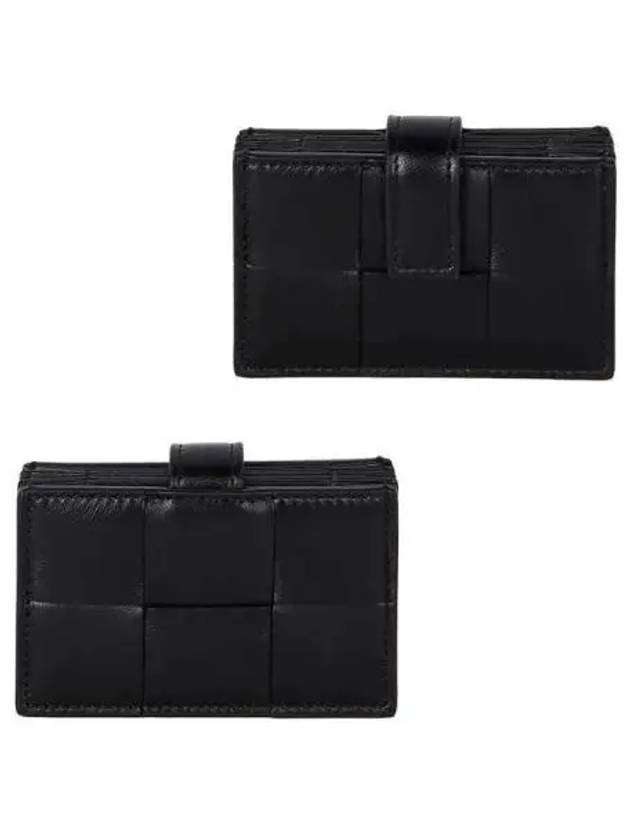 Intrecciato Accordion Capreder Card Wallet Black - BOTTEGA VENETA - BALAAN 2