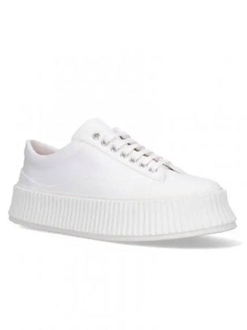 Women s Olona Platform Sneakers White J15WS0002 P4868 - JIL SANDER - BALAAN 1