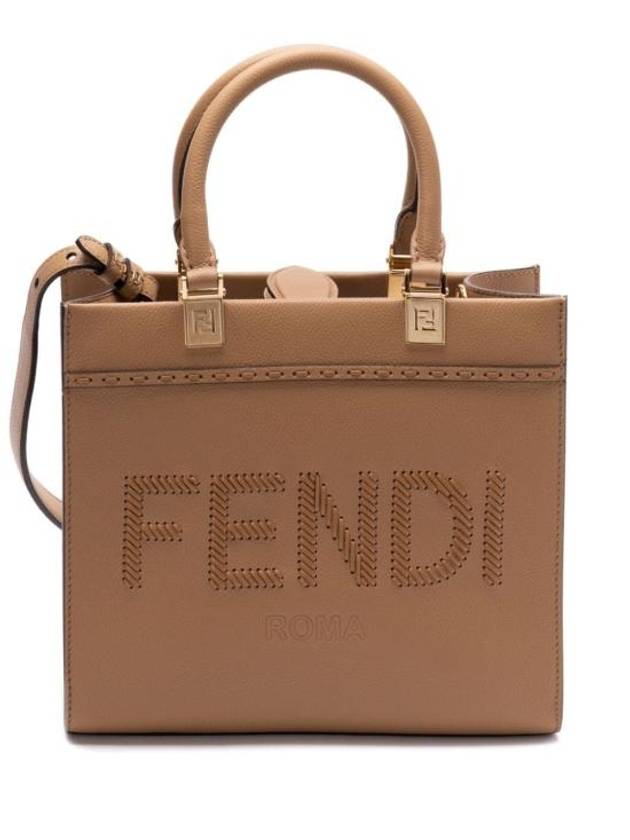 Logo Sunshine Small Tote Bag Cappuccino - FENDI - BALAAN 2