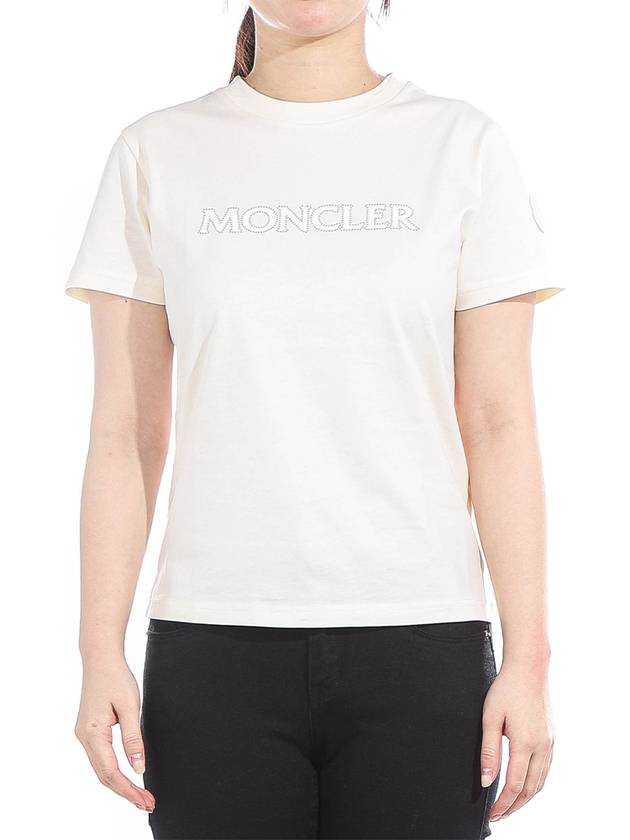 Women s Short Sleeve T Shirt 8C00021 89AIJ 034 - MONCLER - BALAAN 1