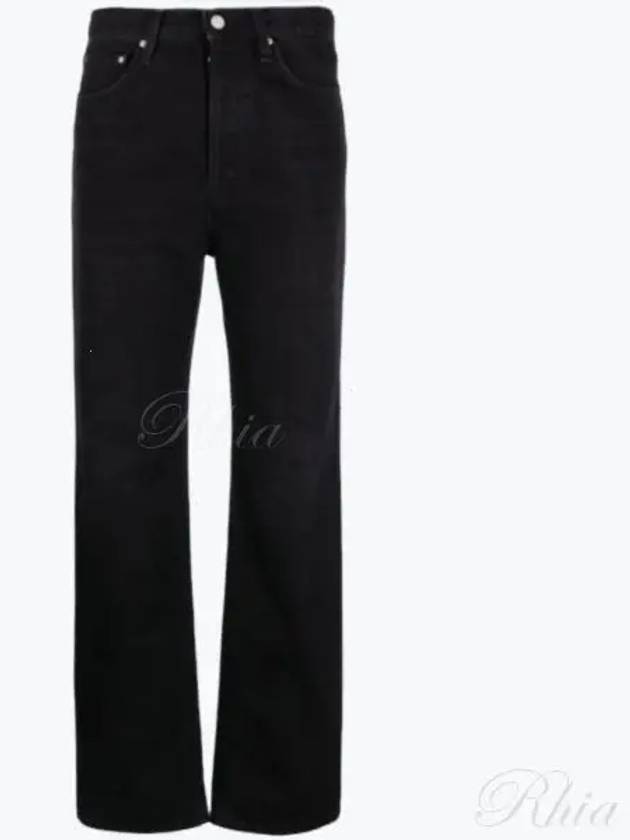 Classic Cut Organic Denim Jeans Black - TOTEME - BALAAN 2