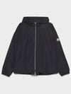 TYX Rain Hooded Jacket Black - MONCLER - BALAAN 2