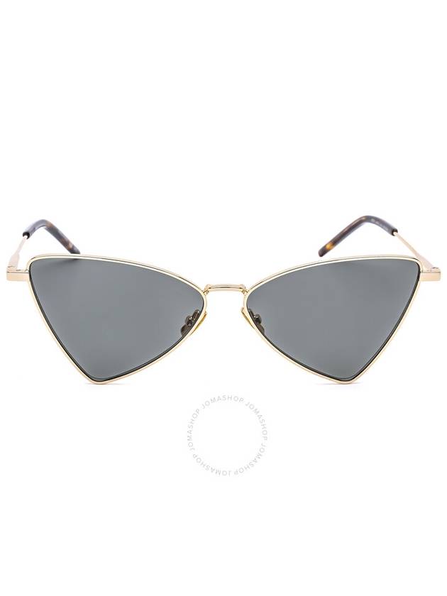 Saint Laurent Grey Geometric Unisex Sunglasses SL 303 JERRY 004 58 - SAINT LAURENT - BALAAN 2