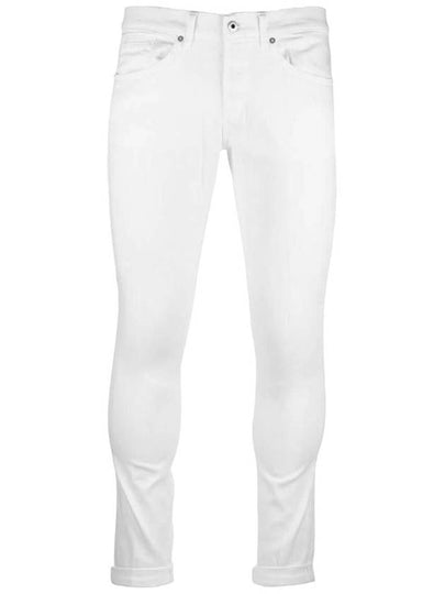 Denim Straight Pants UP232 BS0030U PTD 000 WHITE - DONDUP - BALAAN 2