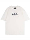 Moran Openwork Short Sleeve T-Shirt White - A.P.C. - BALAAN 2