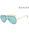 Eyewear Boeing Metal Sunglasses Blue - GUCCI - BALAAN.