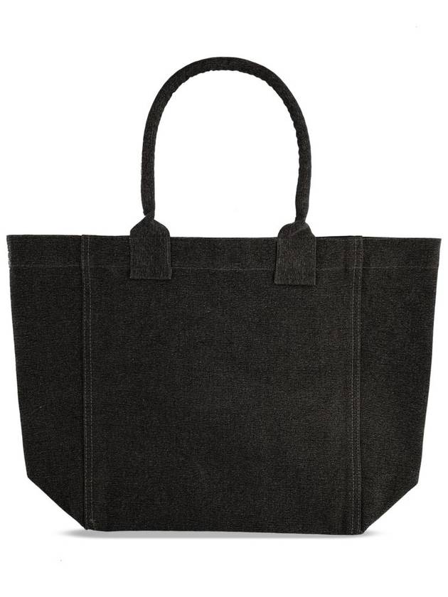 Yenky Logo Tote Bag Black - ISABEL MARANT - BALAAN 3