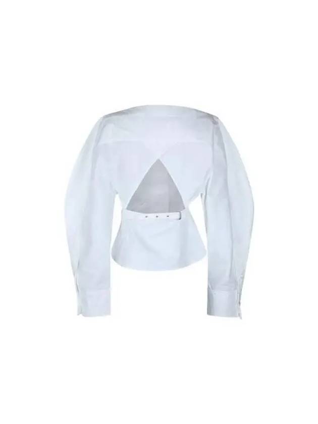 La Chemise Barco Shirt White - JACQUEMUS - BALAAN 3