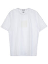 Men's Metropolis Pocket Jersey Short Sleeve T-Shirt White - CP COMPANY - BALAAN 11