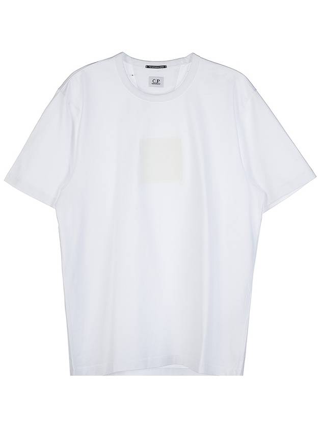 Men's Metropolis Pocket Jersey Short Sleeve T-Shirt White - CP COMPANY - BALAAN 11