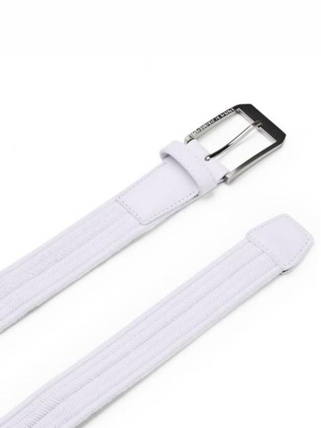 Braided Leather Belt White - UNDER ARMOUR - BALAAN 2