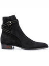 Black Wyatt Suede Chelsea Boots 630425 - SAINT LAURENT - BALAAN 2