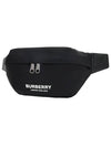 Logo Print Nylon Sonny Bum Belt Bag Black - BURBERRY - BALAAN 5