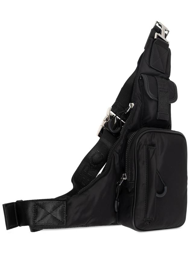 Iceberg Single Shoulder Backpack, Men's, Black - ICEBERG - BALAAN 4