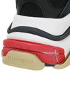 Triple S Low Top Sneakers Black - BALENCIAGA - BALAAN 6