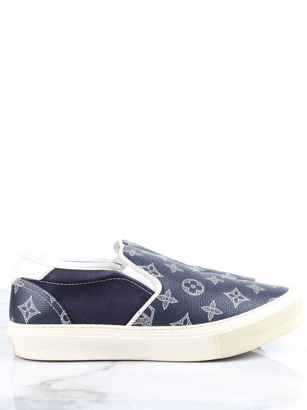 Monogram slip on navy 6 5 size 255 - LOUIS VUITTON - BALAAN 7