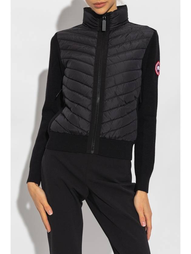 Canada Goose Cardigan With Quilted Frontal, Women's, Black - CANADA GOOSE - BALAAN 3