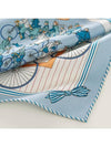 Les Becanes Scarf Blue - HERMES - BALAAN 4