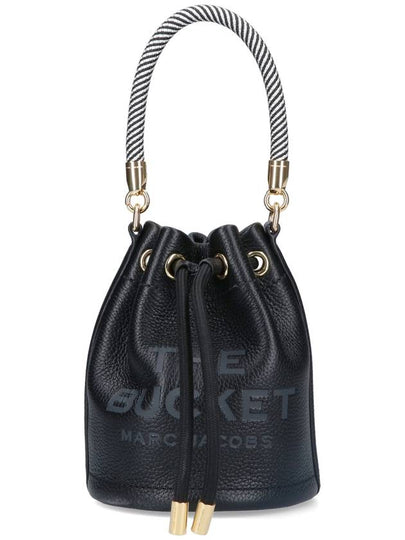 Micro Leather Mini Bucket Bag Black - MARC JACOBS - BALAAN 2