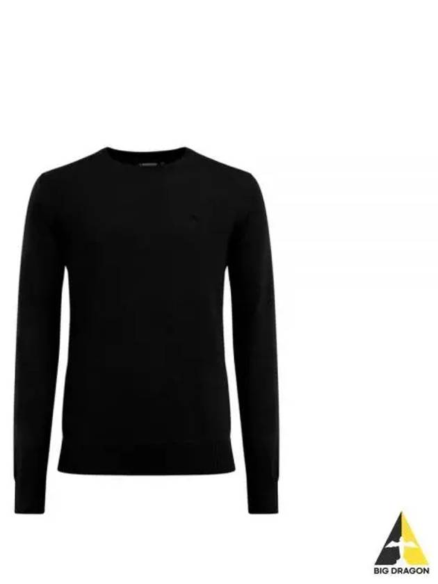 Lyle Merino Crewneck Sweater Black - J.LINDEBERG - BALAAN 2