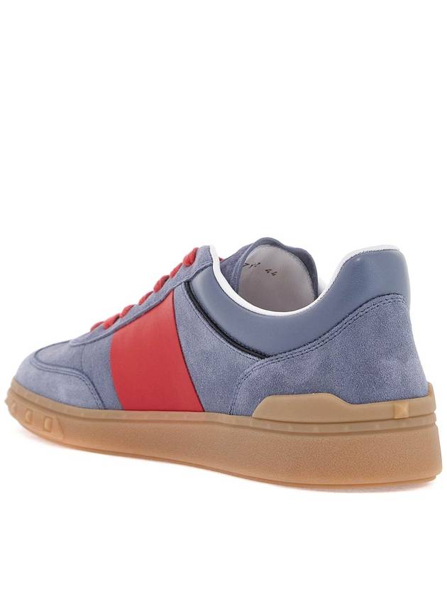 suede leather upvillage sneakers - VALENTINO - BALAAN 3