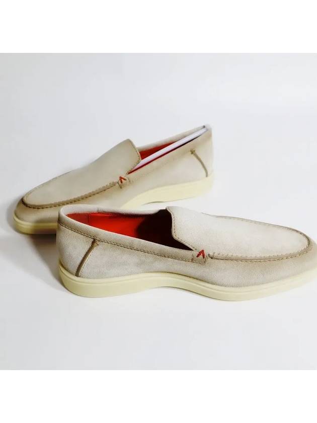 MGDT17824TICB GEXE10 slip on loafers beige - SANTONI - BALAAN 3