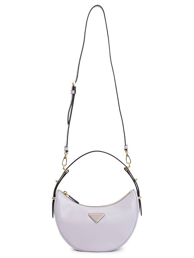 Arque Leather Shoulder Bag Wisteria - PRADA - BALAAN 8