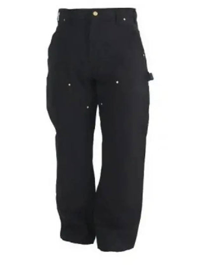 Loose fit perm duck double front utility work straight pants black - CARHARTT - BALAAN 2