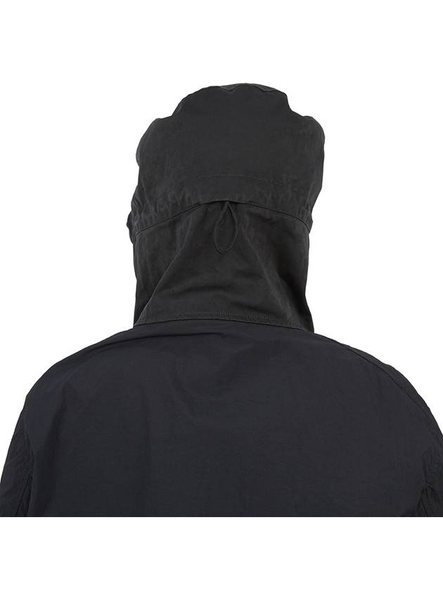 Hodded Mid-Layer Hooded Jacket Granit Black - TEN C - BALAAN 11