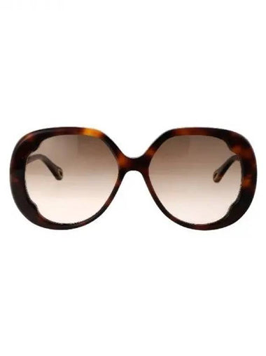 Chloe CH0195S Tortoise Oval Sunglasses 270675 - CHLOE - BALAAN 1