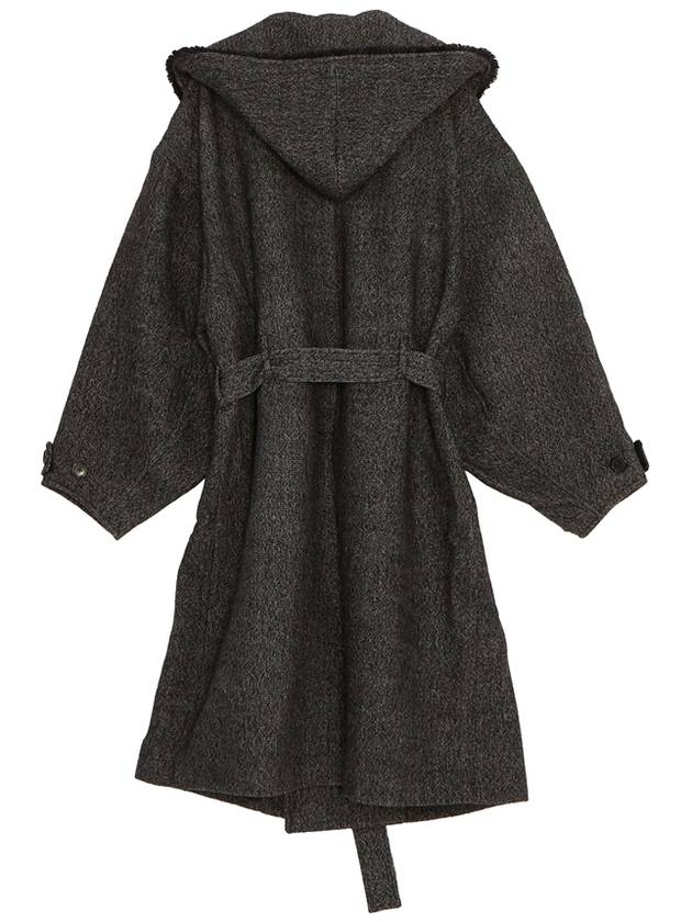 CO0267 PG1393 599 1 Women s Hooded Long Trench Coat - JW ANDERSON - BALAAN 2