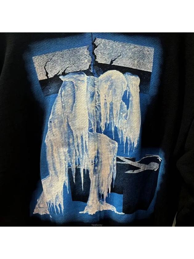 Ice Man Sweatshirt Black - OFF WHITE - BALAAN 4