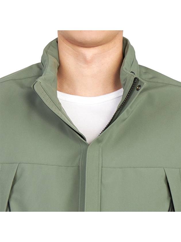 Shell R Lens Zip-Up Jacket Green - CP COMPANY - BALAAN 9