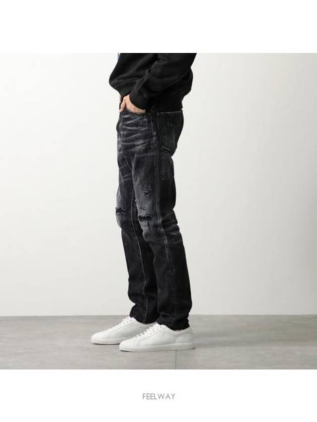 Dsquared Black Warp Wash Cool Guy Jeans S74LB1562 D30009 - DSQUARED2 - BALAAN 2