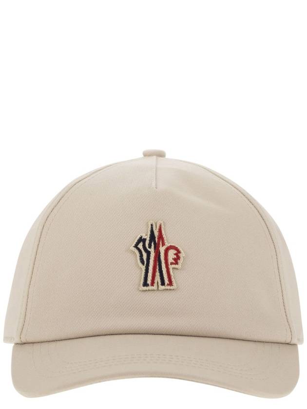 Gabardine ball cap light beige - MONCLER - BALAAN 2