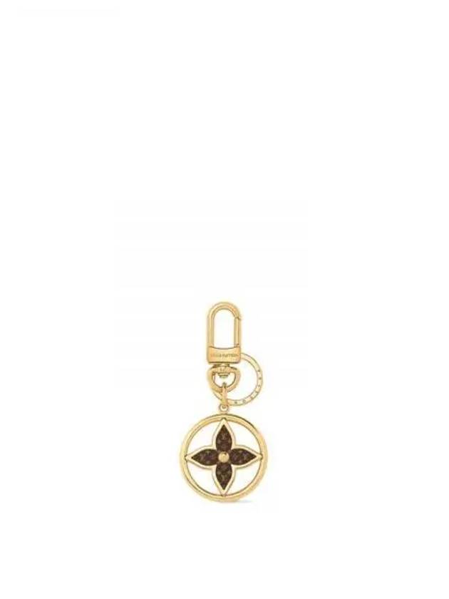 Puzzle Flower Monogram Keyring Gold - LOUIS VUITTON - BALAAN 2