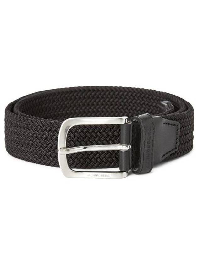 Men's Bernhard Elastic Belt Black - J.LINDEBERG - BALAAN 2