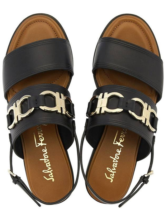 Ferragamo CHAIM 10 1CM NERO 0751076 Women s Sandals Foot C - SALVATORE FERRAGAMO - BALAAN 2