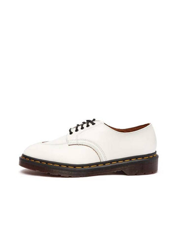 2046 Vintage Smooth Leather Derby White - DR. MARTENS - BALAAN 1